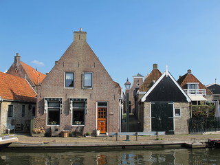 Kanal in Hindeloopen(Friesland)