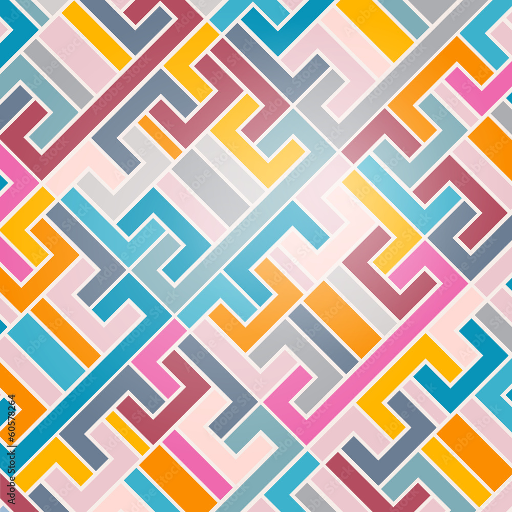 Poster abstract retro vector background
