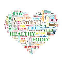 Healthy food concept