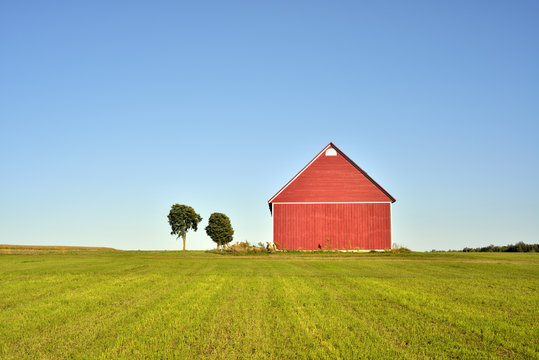 Red barns