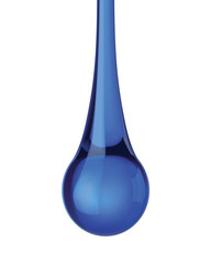 Water drop, isolated. Vector illustration