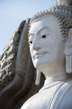 The Big Buddha statue  of SUPHANBURI Province in THAILAND