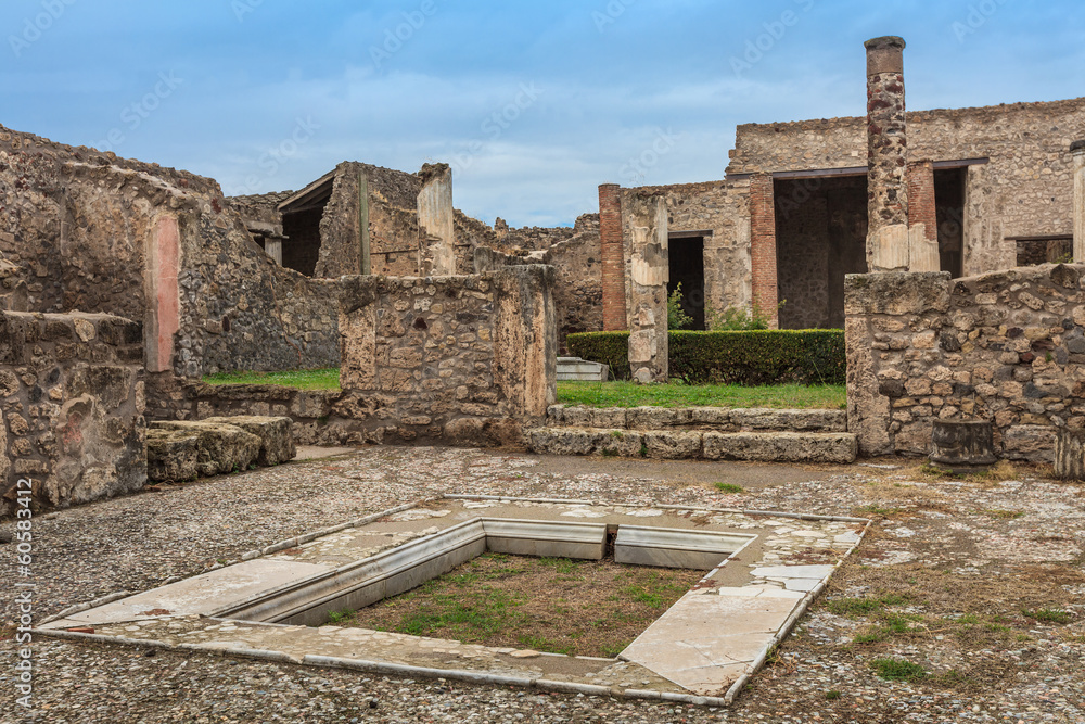 Wall mural pompeii, italy