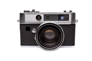 Old camera isolated