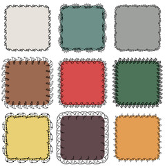 frame, border, floral ornament