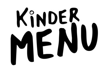 Kinder-Menu