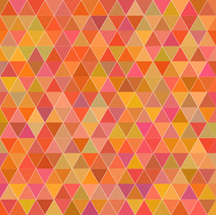 Vector vintage triangle background