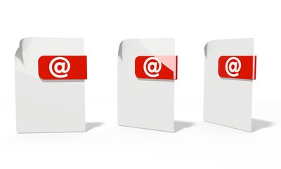 icons of email files