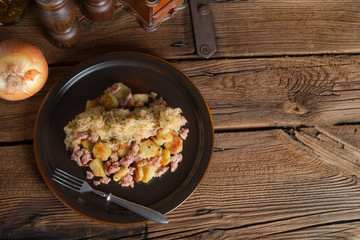 sauerkraut dumplings