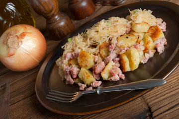 sauerkraut dumplings