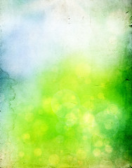 Abstract colorful spring background - vintage photo