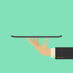 Service Concept. Flat Style. Vector Illustration