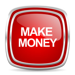 Fototapeta premium make money icon