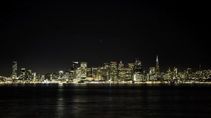 San Francisco Night Skyline