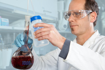 Concentrated chemist work