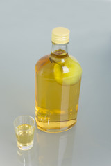 Fruit in bottle