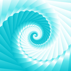 Sea wave twirl
