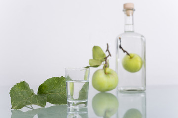 Fruit in bottle