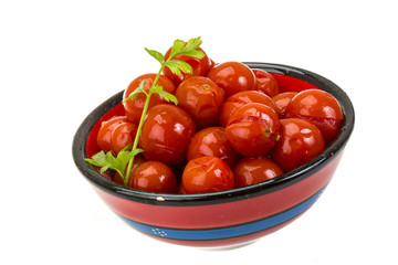Marinated cherry tomato
