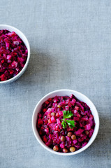 vinaigrette, Russian salad