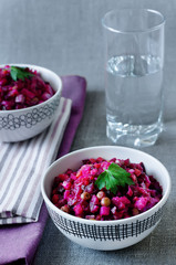 vinaigrette, Russian salad