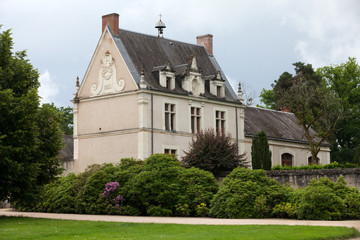 Fototapeta na wymiar Zamek królewski w Chambord, Francja Cher Valley