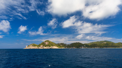 Beautiful sea at tropical island, Koh Tao