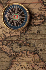 Plakat Stary kompas