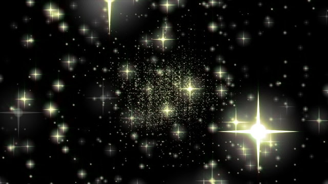 夜景の流れ星