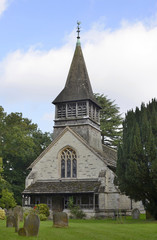 Fototapeta na wymiar Church at Leigh in Surrey. England