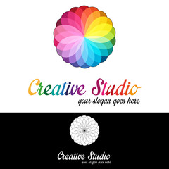 Creative studio logo template