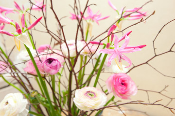 spring flower decoration