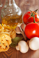 Italian Pasta close up