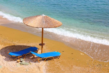 Greece beach - Crete, Agia Pelagia