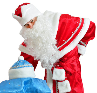 Santa Claus and Snow Maiden costume