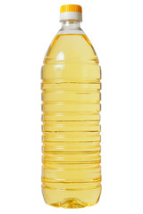 Bottle with sunflower oil