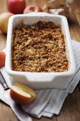 apple crumble