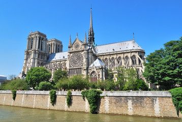 Fototapeta na wymiar Paris. Notre Dame