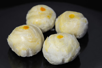 Chinese Pastry or Moon cake, dessert for Chinese new year.