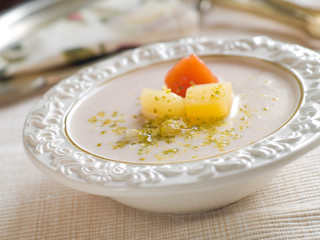 Dessert soup