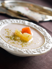 Dessert soup