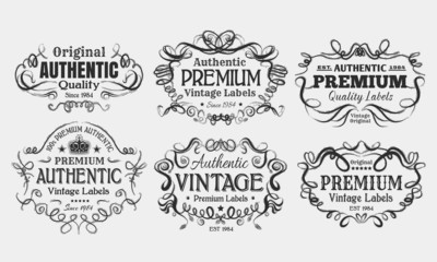 Vintage Labels