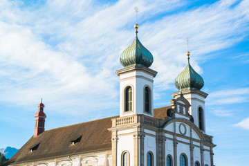 Jesuit church in Lucerne, Switzerland