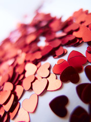 hearts confetti