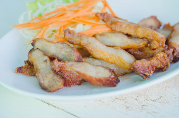 grilled pork