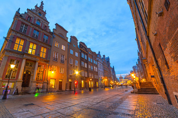 Architecture of old town in Gdansk, Poland © Patryk Kosmider