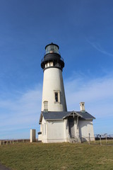 Yaquina Head Lighthouse on Oregon Coast