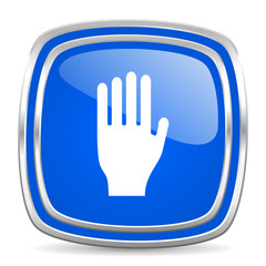 Obraz premium stop icon