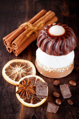 Coffee and chocolate soap