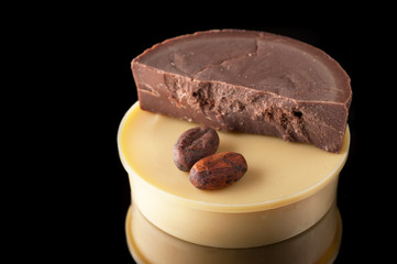 Cocoa oil ( butter) and cocoa beans